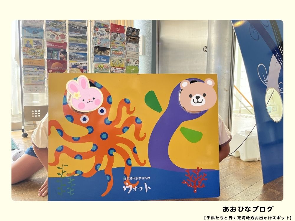 ウォットの顔はめパネル
